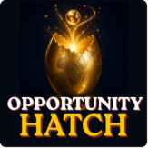 opportunity hatch mastar logo with text